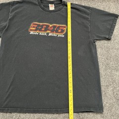 Steve Favela Bad Boy Hawaii Shirt 3846 Men’s 2XL Black Faded