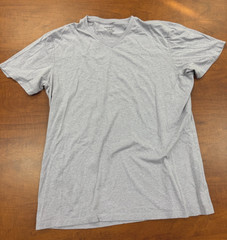 Banana Republic Premium Wash Vee neck T-shirt Lilac/ light purple Size XL