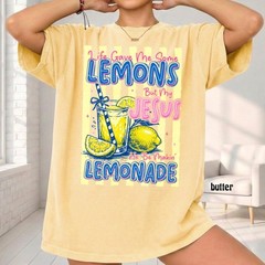 Funny Christian Lemonade Shirt, Jesus Lemons Unisex Religious Gift Tee