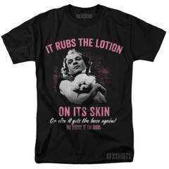 Silence of The Lambs Buffalo Bill Horror Movie Vintage Graphic Design T-Shirt