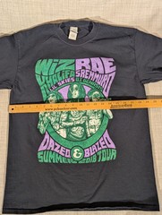 WIZ KHALIFA RAE SREMMURD DAZED AND BLAZED SUMMER TOUR 2018 Black T-shirt Size M