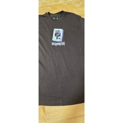 CVLA DC Comics The Joker Graphic Tee Mens M Dark Brown Jumbo Back Print New