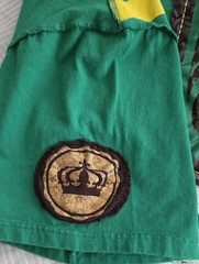 Vintage Ablanche Graphic T-Shirt Green Y2K MMA Spade Lion Brass Knuckles Mens 3X