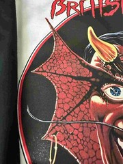 Iron Maiden British Metal Ounslaught 1983 Raglan S to 3XL