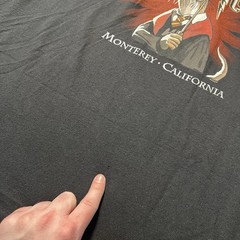 Vintage Y2K Hairy Otter Harry Potter Parody T Shirt XL Monterey CA Graphic