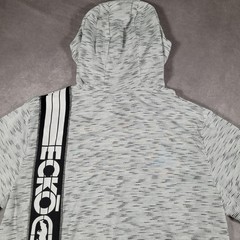 Ecko Unltd Hoodie Mens Medium White Space Dye Short Sleeve Pullover Shirt Street