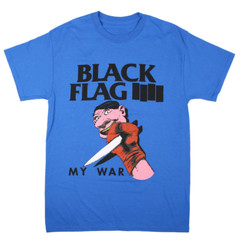 Black Flag – My War Album Cotton Blue All Size T Shirt For Men JU266