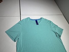 Kit & Ace Shirt Men’s XL Green T Rayon Acrylic Acetate Yoga Gyn Casual Stretch