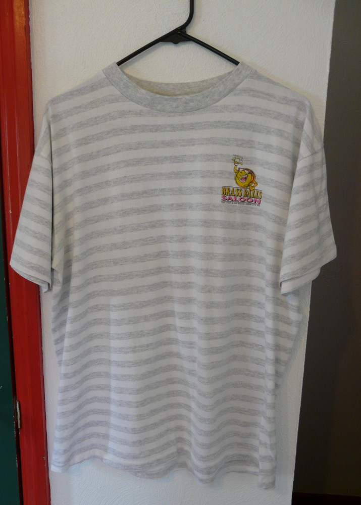 Vintage Brass Balls Saloon Men’s T-Shirt Size XL Ocean City MD