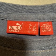 Vintage PUMA Hong Kong PELE BRASIL 10 T-Shirt Size LARGE. Excellent