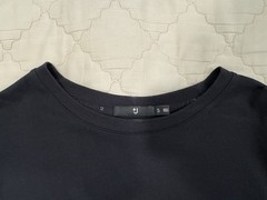 Uniqlo x Jil Sander +J Supima® Cotton Relaxed Fit T-Shirt Black Size Small