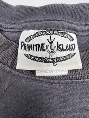 Primitive Island Shirt Mens Large Black Puerto Plata Lizard Graphic Tee Souvenir