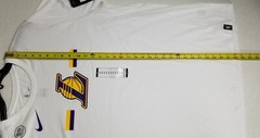 NIKE LOS ANGELES LAKERS NBA TEAM ISSUED LS SHIRT WHITE RARE NEW NWT (SIZE 3XL)