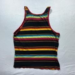 Beautiful Giant Tank Top Mens XL Striped Baja Surf Skate Beach Sleeveless