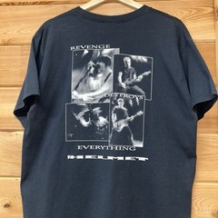 Vintage Helmet Revenge Destroys Everything Band T Shirt Size Large Alt Metal