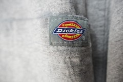 Pair of Mens Dickies Large Gray Heather Pocket Tee Shirts Work Everyday Casual