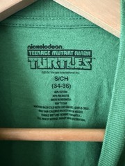 Nickelodeon Teenage Mutant Ninja Turtles T-Shirt Men’s Small 34-36 Green 2016