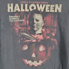Fright Rags Halloween Michael Myers Graphic T-Shirt Mens Medium Black Horror Tee