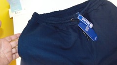 K.WAY BERMUDA SHORTS STRETCH COTTON SWEATSHIRT XXL-54 120.00 .BLUE CERTIFICATE N