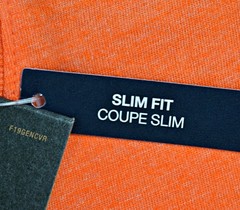 The North Face T-Shirt Men’s L Orange Half Dome Logo Slim Fit Graphic Tee NWT