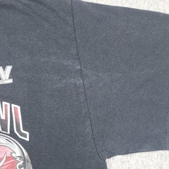 NFL Team Apparel Super Bowl LV T-Shirt Mens Medium Black Good Chiefs Buccaneers