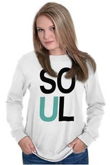 Soulmate His Hers Matching Couples Gift Long Sleeve Tshirt for Men or Women
