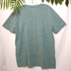 Roots Canada T-Shirt Why Knot? Rope Font Green Mens M Tagless Tee Cotton Blend