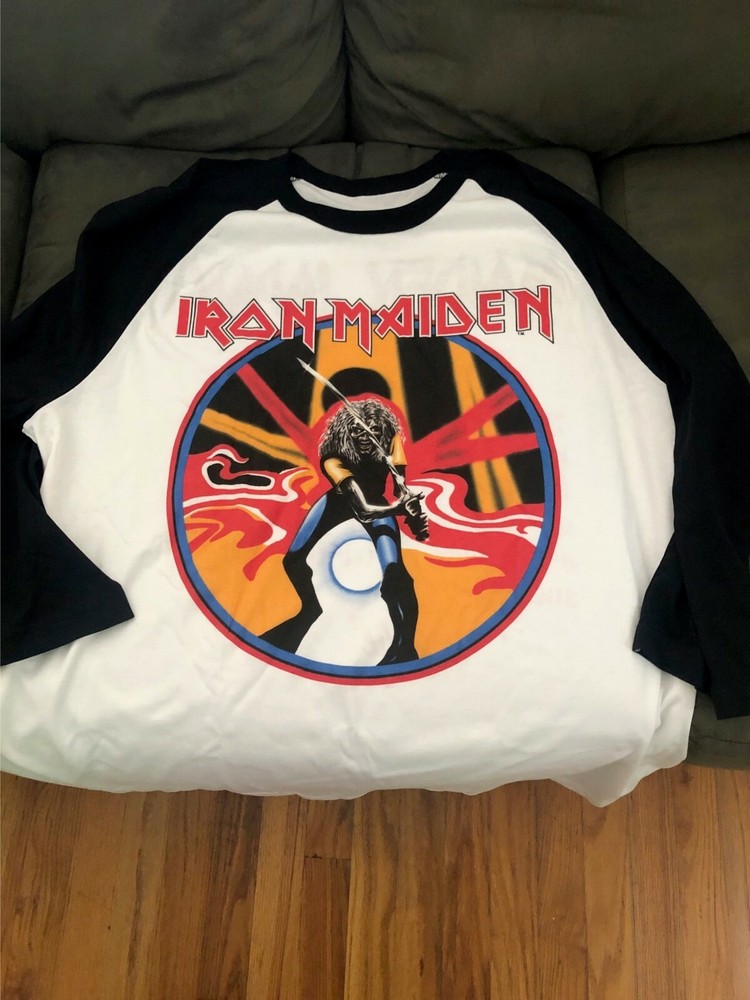 Iron Maiden – Maiden Japan 1982 Raglan Beast on the Road World Tour, S to 3XL