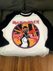 Iron Maiden – Maiden Japan 1982 Raglan Beast on the Road World Tour, S to 3XL