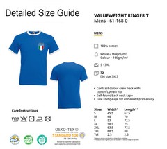 Retro Italy Football T Shirt World Cup Italia Italian Men Women Kid Fan 2018