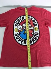 New Nintendo Red Super Mario With Coins T-Shirt Size M