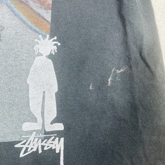Stussy International Design King Raggamuffin Shadowman Mens T-shirt 2020 *Spots