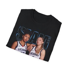 Slam Paige Bueckers Azzi Fudd Graphic T Shirt Vintage Tee
