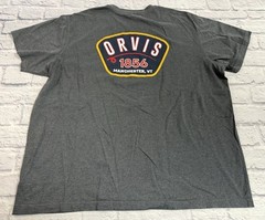 Orvis 1856 Shirt Graphic Classic Fit Outdoor Short Sleeve Tee Fly Fishing XXL