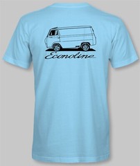 1960’s Ford Econoline Retro T-Shirt e100 van e150