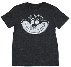 Alice in Wonderland Adult New T-Shirt – Smiling Cheshire Cat Pic