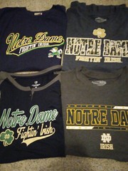 Notre Dame ND Irish College T Shirts Multiple Sizes, Brands, Styles To Choose