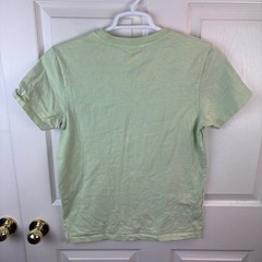 Unisex Helmut Lang Green T-Shirt Embroidered Tag Pocket M’s Small W’s Medium