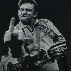 Authentic Jim Marshall Photo JOHNNY CASH The Bird Finger T-Shirt S-XXL NEW