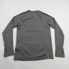 Cabelas Shirt Mens Small Long Sleeve Gray Lightweight Casual Outdoors Workout
