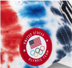 POLO Ralph Lauren NATIONAL TEAM USA TIE-DYE CHINO BALL CAP Leather Strap
