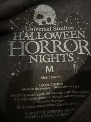 Universal Studios Hollywood USH HHN 2024 The WEEKND T-Shirt Adult Size M – NEW