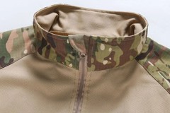 Men camouflage uniform Tactical Shirt Short Sleeve Quick Dry Combat T-Shirt Mili