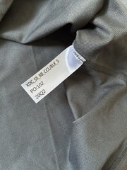 NWT BYLT Premium Basics Drop Cut Short Sleeve Lux Shirt Mens Small Black Gray