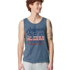 America 250 Years Independence Patriotic Tank Top