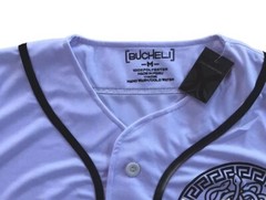Men’s Bucheli Baseball Jersey Shirt,Italian Style,Stretch S to L….A23.
