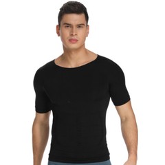 Men’s Compression T-Shirt Body Shaper Slimming Fitness Tank Tops Shapewear Vest