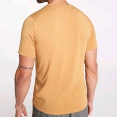 VRST Men’s Icon Tshirt. Palomino Gold Heather. Size Large