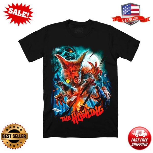 The Howling 1981 T-Shirt – Vintage Horror Movie Graphic Tee, Unisex Retro
