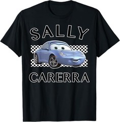 Disney Cars Sally Carerra Finish Graphic T-Shirt Size S – 5XL Gift For Friends